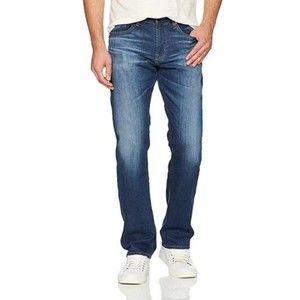 Men's Union Comfort Straight Fit Blue Jeans in Bounty